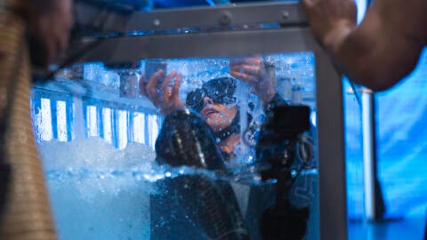 El agobio de Patricia Conde en la fuga extrema