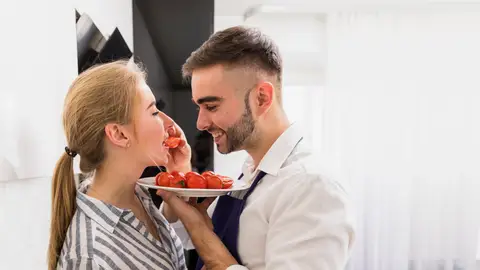 Momento romántico en pareja Momento romántico en pareja