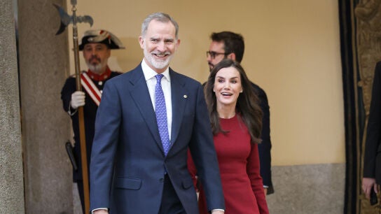 Rey Felipe y reina Letizia
