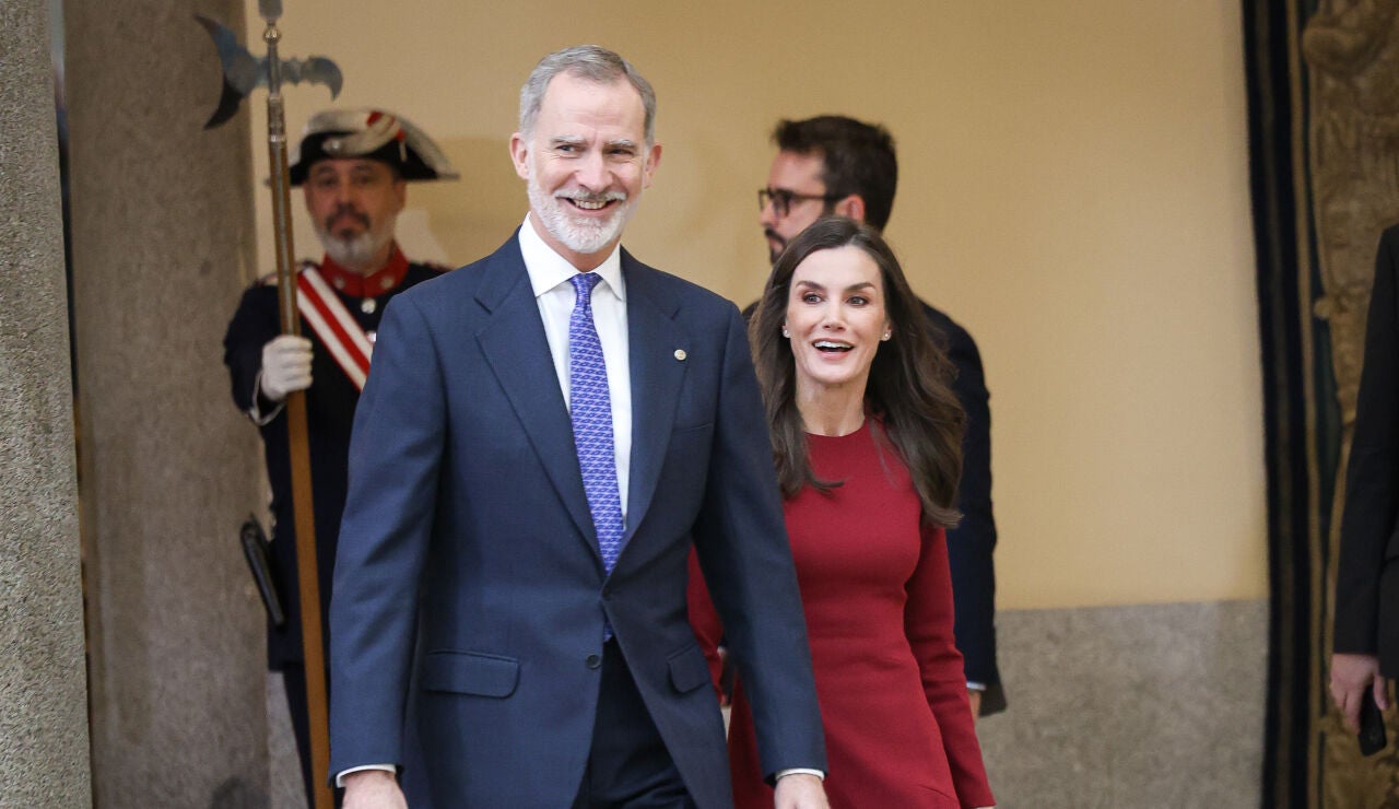 Rey Felipe y reina Letizia