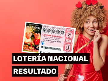 Comprobar Sorteo San Valent&iacute;n: resultado del Sorteo Extraordinario de San Valent&iacute;n de la Loter&iacute;a Nacional del s&aacute;bado 14 de febrero 2026