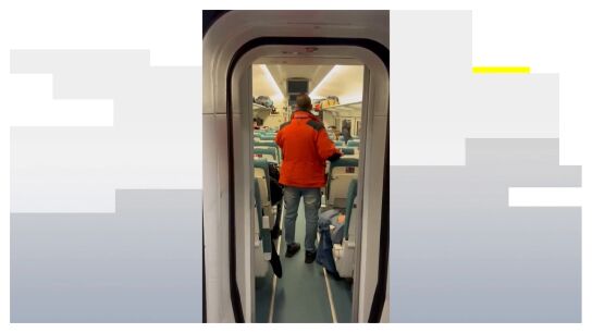 Pasajeros del tren