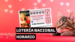 Horario y d&oacute;nde ver el Sorteo Extraordinario de San Valent&iacute;n de la Loter&iacute;a Nacional