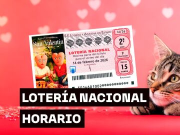 Horario y d&oacute;nde ver el Sorteo Extraordinario de San Valent&iacute;n de la Loter&iacute;a Nacional