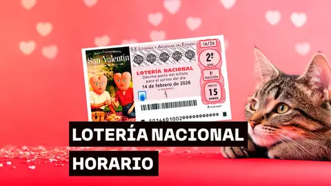 Horario y dónde ver el Sorteo Extraordinario de San Valentín de la Lotería Nacional Horario y dónde ver el Sorteo Extraordinario de San Valentín de la Lotería Nacional
