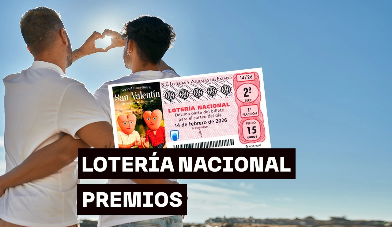 Premios del Sorteo Extraordinario de San Valentín de la Lotería Nacional