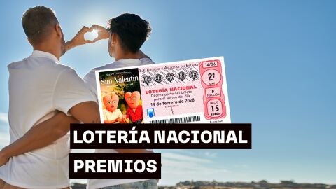 Premios del Sorteo Extraordinario de San Valent&iacute;n de la Loter&iacute;a Nacional