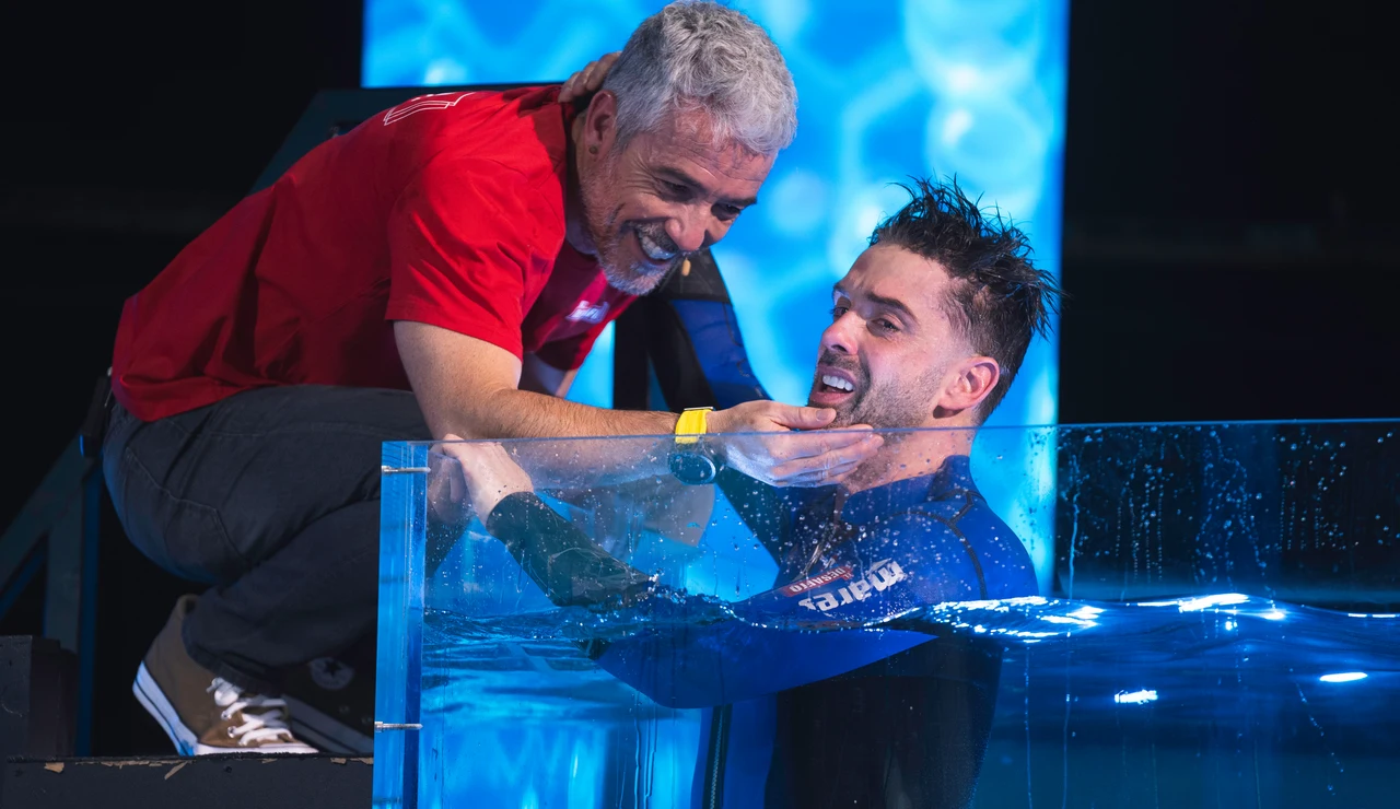 La lucha de José Yélamo para llegar a los 3:17 minutos en la apnea de El Desafío