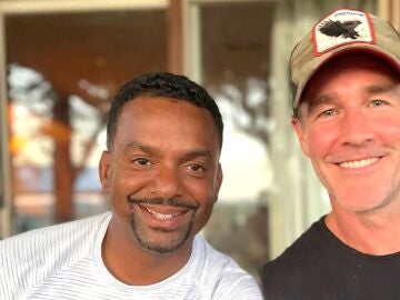 Alfonso Ribeiro y James Van Der Beek