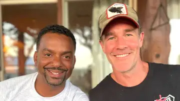 Alfonso Ribeiro y James Van Der Beek Alfonso Ribeiro y James Van Der Beek