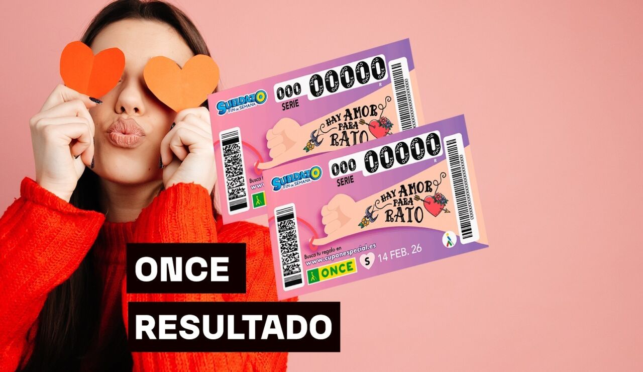 Sorteo de San Valent&iacute;n de la ONCE hoy, en directo: Comprobar cup&oacute;n de este s&aacute;bado 14 de febrero