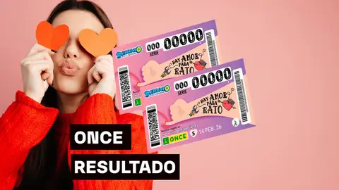 Sorteo de San Valentín de la ONCE hoy, en directo: Comprobar cupón de este sábado 14 de febrero Sorteo de San Valentín de la ONCE hoy, en directo: Comprobar cupón de este sábado 14 de febrero