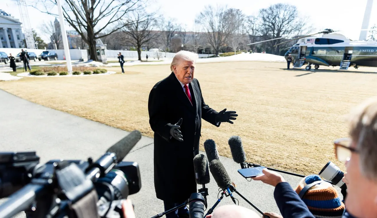 Imagen del presidente de Estados Unidos, Donald Trump.