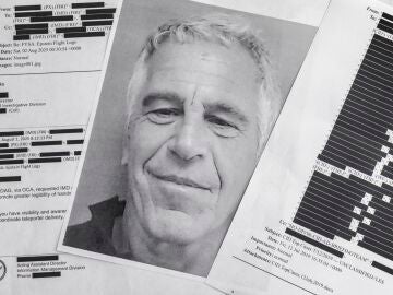 Imagen de los archivos de Jeffrey Epstein liberados por autoridades en Estados Unidos