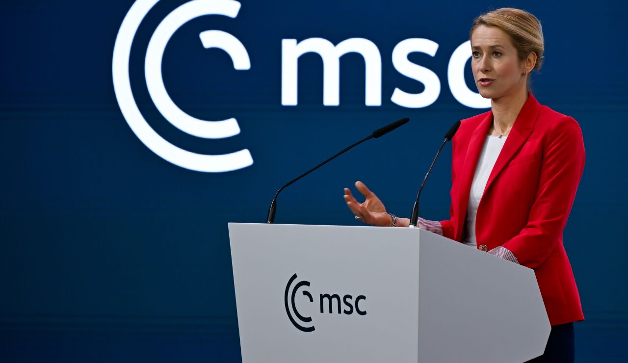  la alta representante de la Uni&oacute;n Europea para la Pol&iacute;tica Exterior y Seguridad, Kaja Kallas