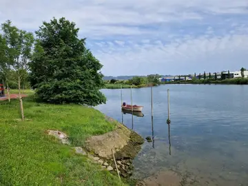 Imagen del río Bidasoa Imagen del río Bidasoa