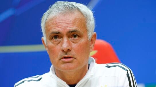 José Mourinho en rueda de prensa