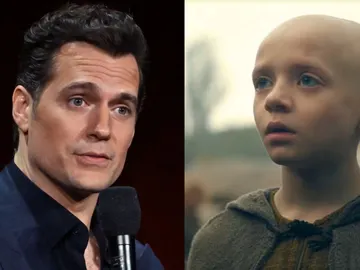 Henry Cavill y Egg, de El caballero de los Siete Reinos Henry Cavill y Egg, de El caballero de los Siete Reinos