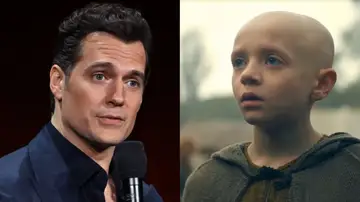 Henry Cavill y Egg, de El caballero de los Siete Reinos Henry Cavill y Egg, de El caballero de los Siete Reinos