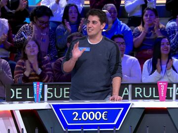 Miguel prueba suerte dos veces seguidas &iexcl;y llega al Bote!: se embolsa 2.000 euros