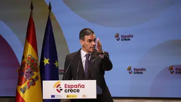 Pedro Sánchez en la presentación de España Crece Pedro Sánchez en la presentación de España Crece
