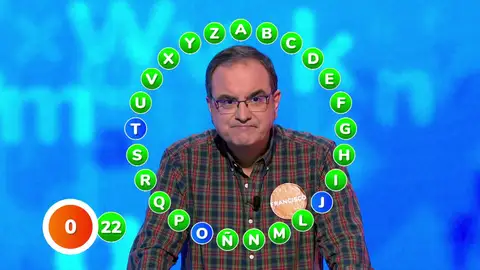 ¿Otro empate? Francisco presiona con 22 aciertos y Alejandro se la juega en El Rosco ¿Otro empate? Francisco presiona con 22 aciertos y Alejandro se la juega en El Rosco