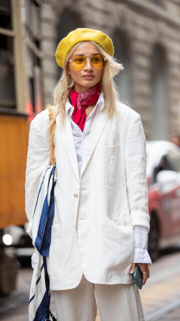 Bandana en el cuello