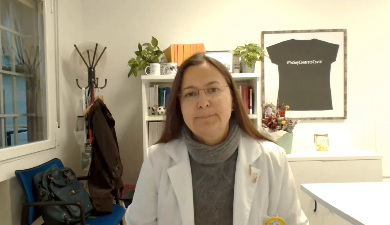 Ángela Hernández, portavoz sindicato Amyts