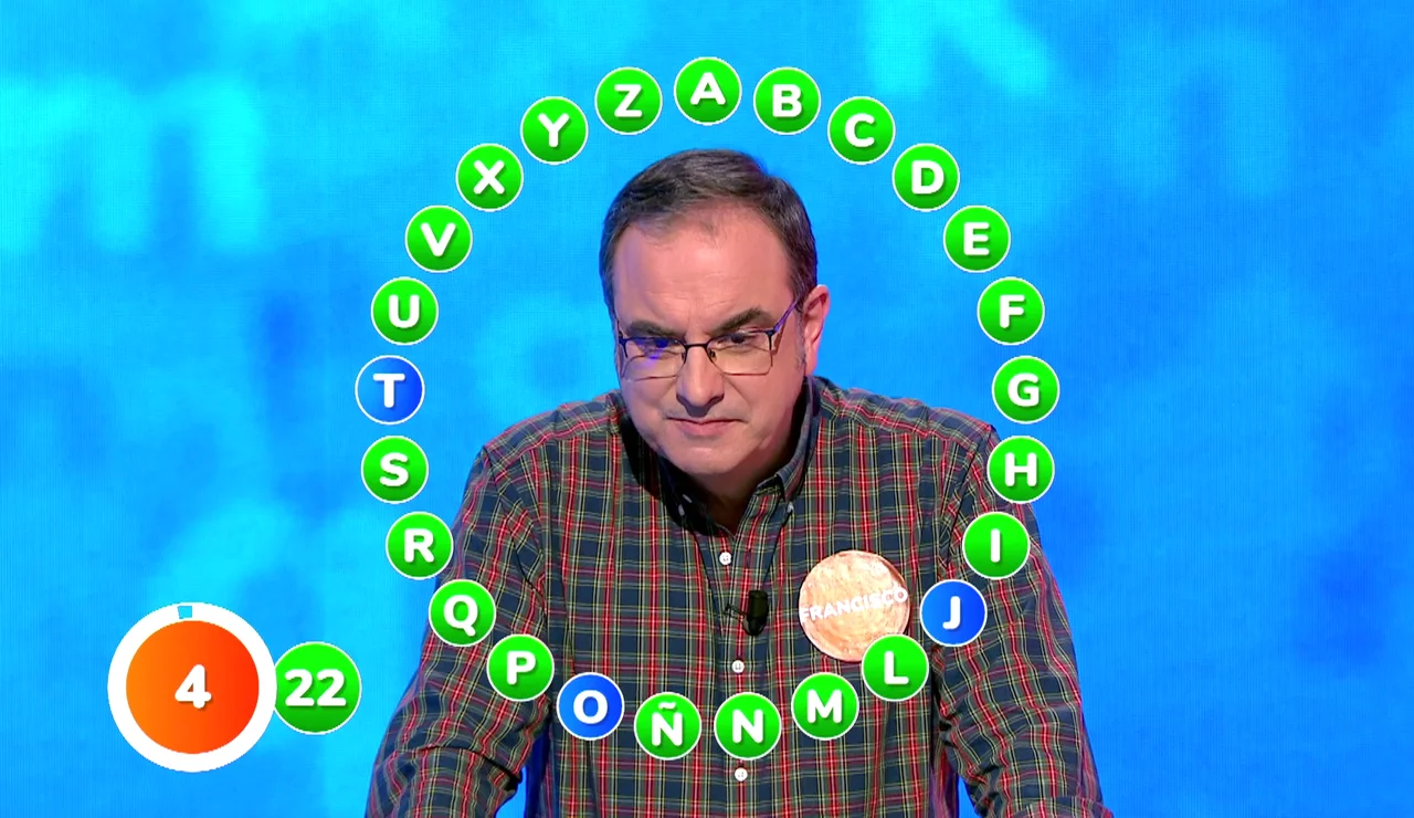 ¿Otro empate? Francisco presiona con 22 aciertos y Alejandro se la juega en El Rosco