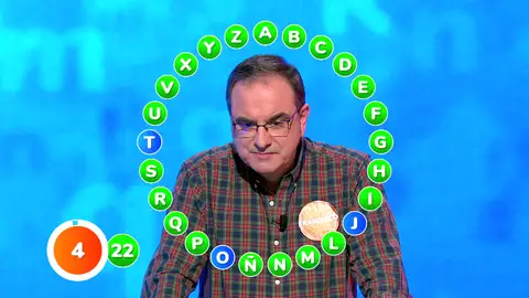 ¿Otro empate? Francisco presiona con 22 aciertos y Alejandro se la juega en El Rosco ¿Otro empate? Francisco presiona con 22 aciertos y Alejandro se la juega en El Rosco