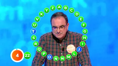 ¿Otro empate? Francisco presiona con 22 aciertos y Alejandro se la juega en El Rosco ¿Otro empate? Francisco presiona con 22 aciertos y Alejandro se la juega en El Rosco