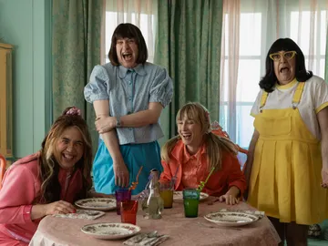 Aníbal Gómez, Joaquín Reyes, Ingrid García Jonsson y Carlos Areces Aníbal Gómez, Joaquín Reyes, Ingrid García Jonsson y Carlos Areces