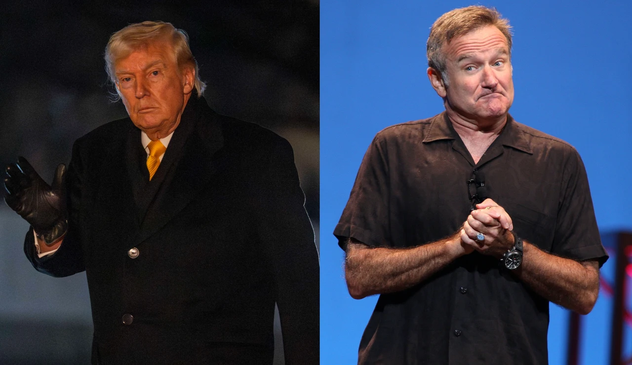 Donald Trump y Robin Williams
