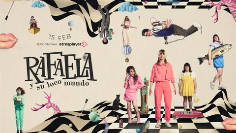 Cartel Rafaela y su loco mundo Cartel Rafaela y su loco mundo