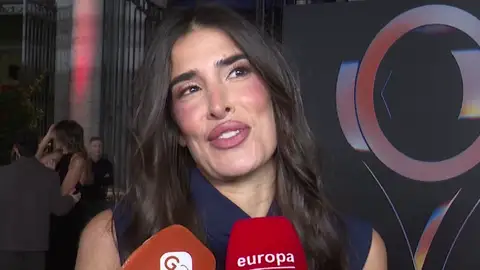 Lidia Torrent ante los micrófonos Lidia Torrent ante los micrófonos