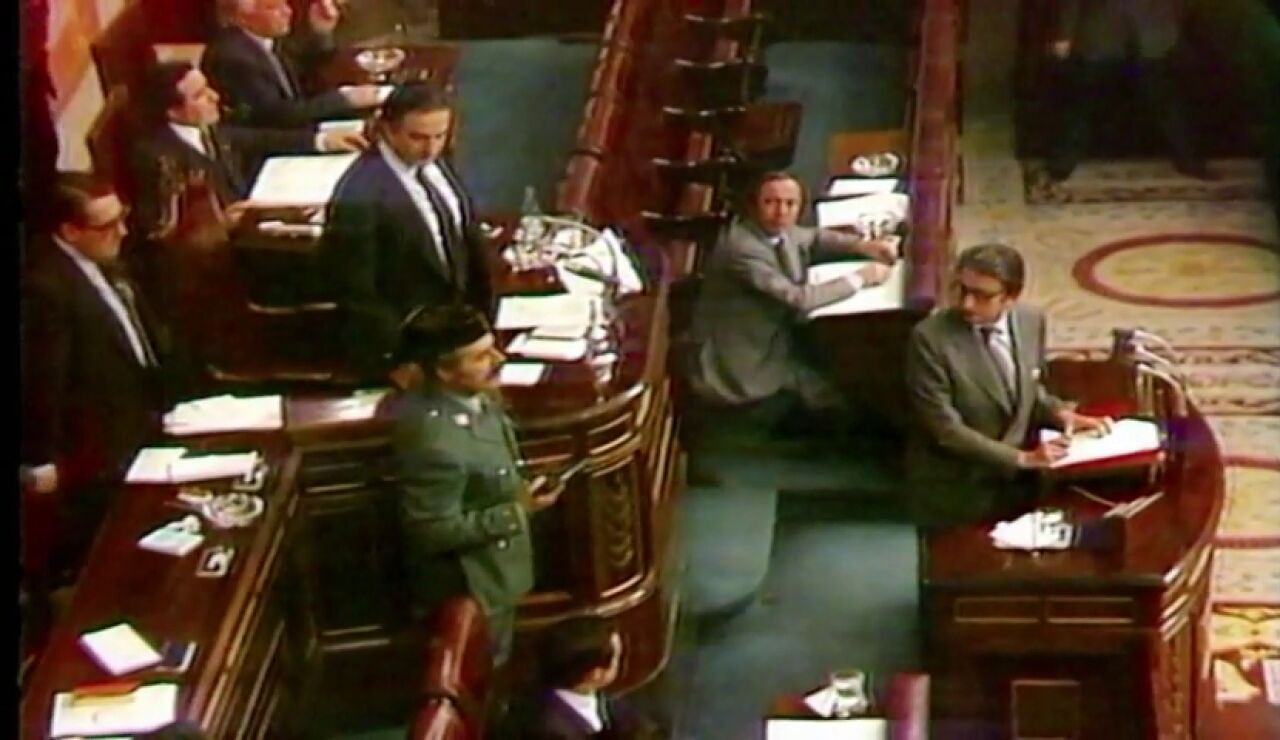 Las im&aacute;genes del 23-F