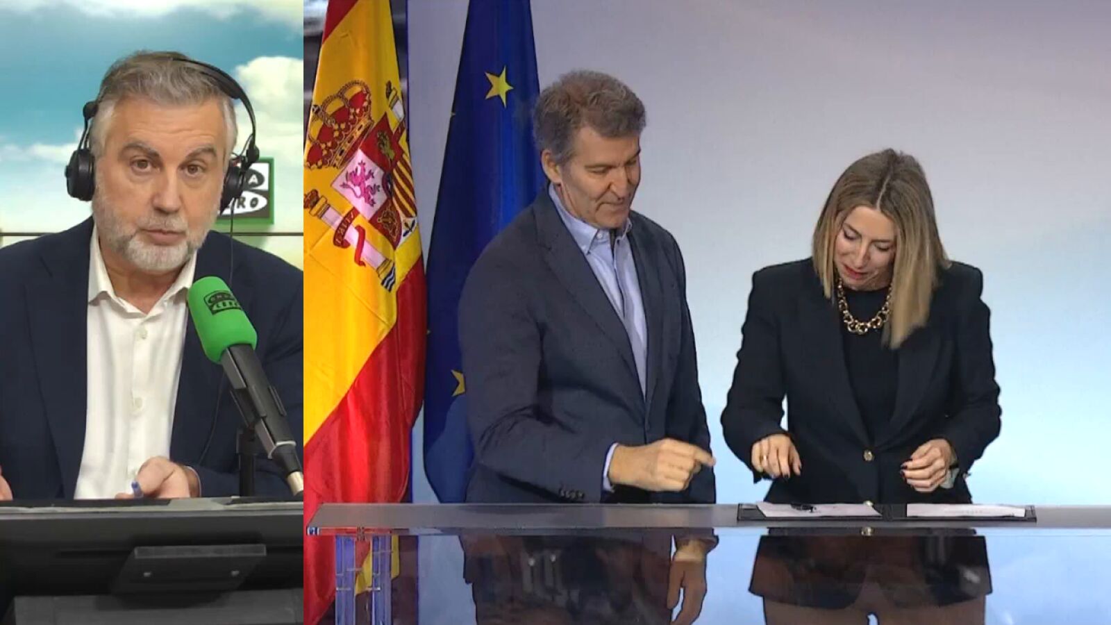 Carlos Alsina, sobre lo últimos movimientos de PP y Vox: 