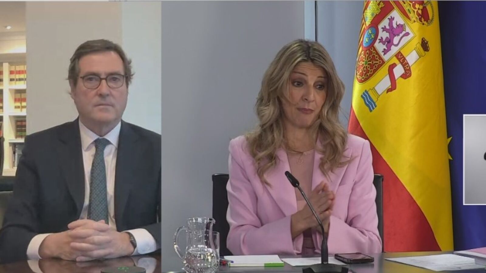 Garamendi responde a los ataques del Gobierno contra los empresarios por el salario mínimo: 