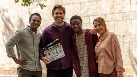 Rodaje de Viaje al país de los blancos