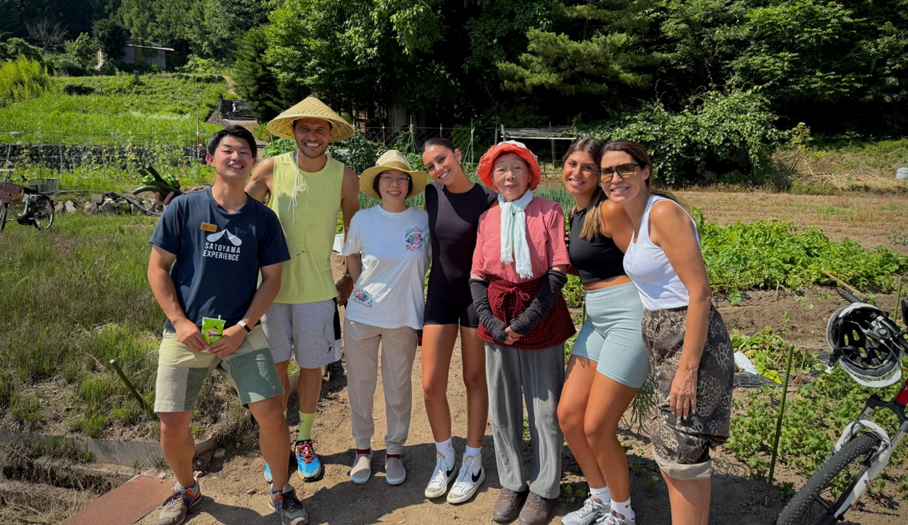 Los Sánchez Saborido se ponen a prueba entre vacas, arrozales y baños termales en el tercer programa de El Capitán en Japón