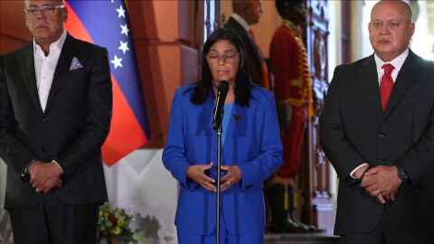 Delcy Rodr&iacute;guez