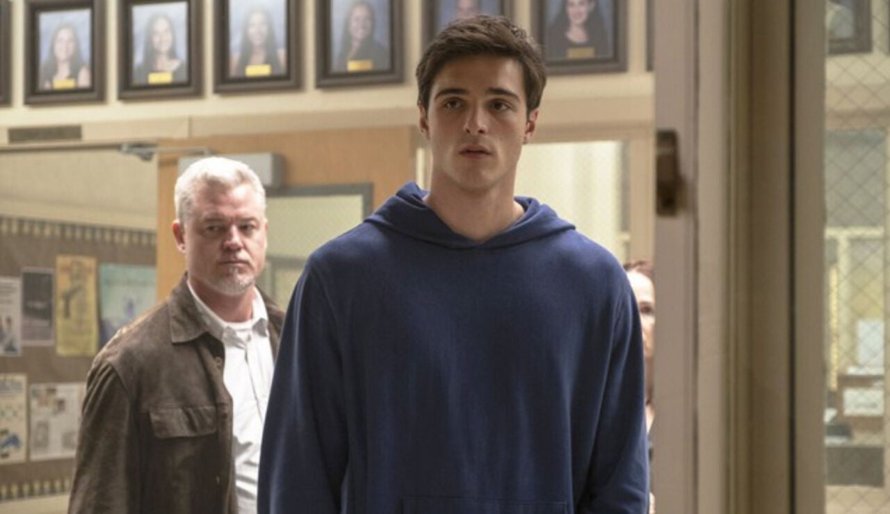 Eric Dane y Jacob Elordi en Euphoria