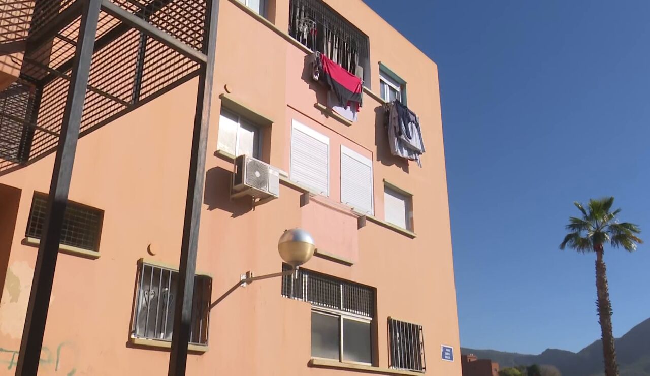 Imagen del edificio donde se ha producido el asesinato