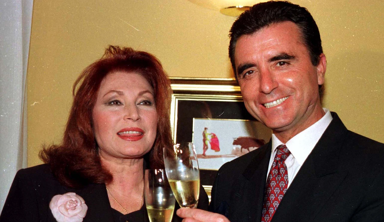 Rocío Jurado y Ortega Cano, en 1998