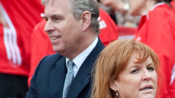 El pr&iacute;ncipe Andr&eacute;s y Sarah Ferguson