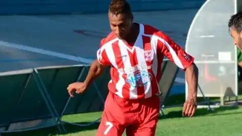 Christian Jidayi, en una fotografía de archivo con el Forlì FC Christian Jidayi, en una fotografía de archivo con el Forlì FC
