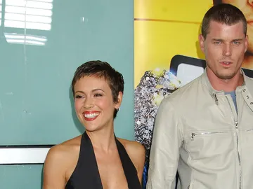 Alyssa Milano y Eric Dane en 2003 Alyssa Milano y Eric Dane en 2003