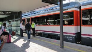 Imagen de archivo de la estaci&oacute;n de Calatayud