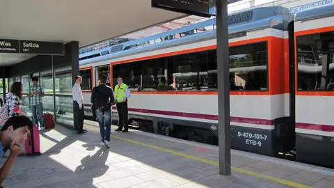Imagen de archivo de la estación de Calatayud Imagen de archivo de la estación de Calatayud