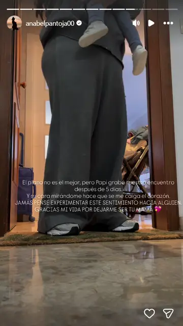 Anabel Pantoja se reencuentra con su hija Alma Anabel Pantoja se reencuentra con su hija Alma